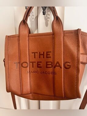 Marc Jacobs The Tote Bag Medium Leather Brown